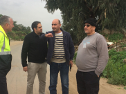  سكان حي "س.ح" في اللد يعيشون حالة صعبة اثر الأمطار وانهيار الشارع الرئيسي للحي